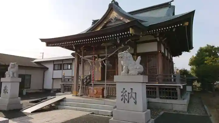 栗木御嶽神社の本殿・本堂