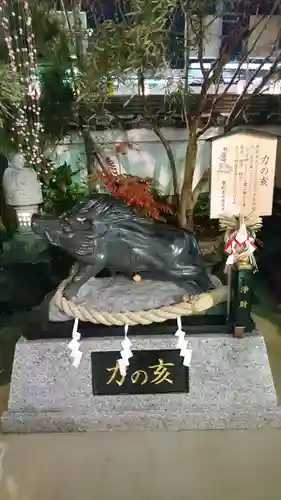 摩利支天 徳大寺の狛犬