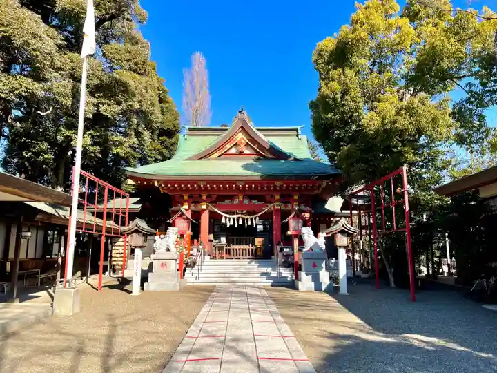 前川神社の本殿・本堂