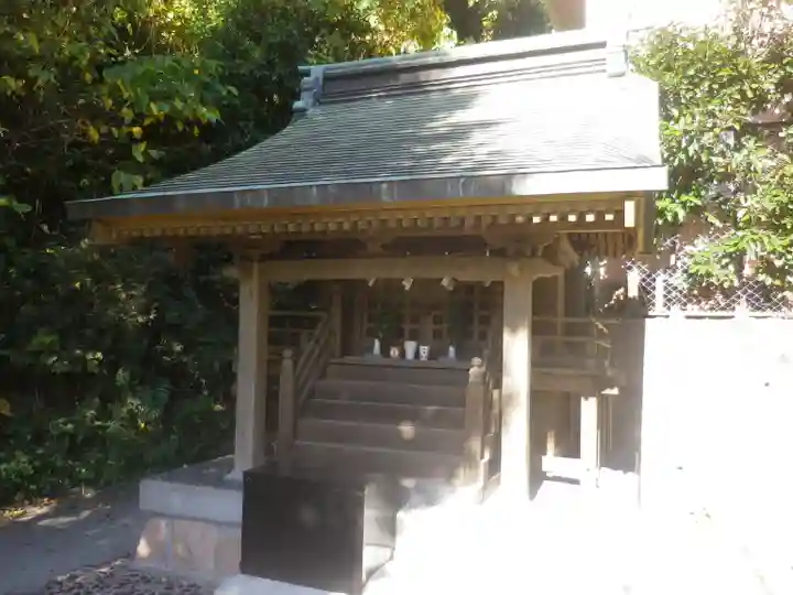 諏訪神社の本殿・本堂