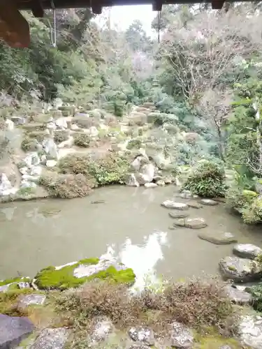 龍潭寺の庭園