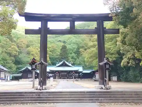 岡山縣護國神社の鳥居