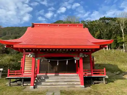 稲荷神社の本殿