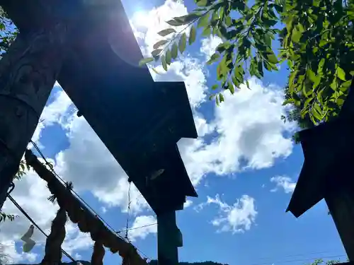 山家神社の鳥居