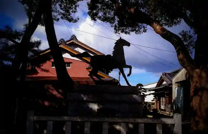霞浦神社の像