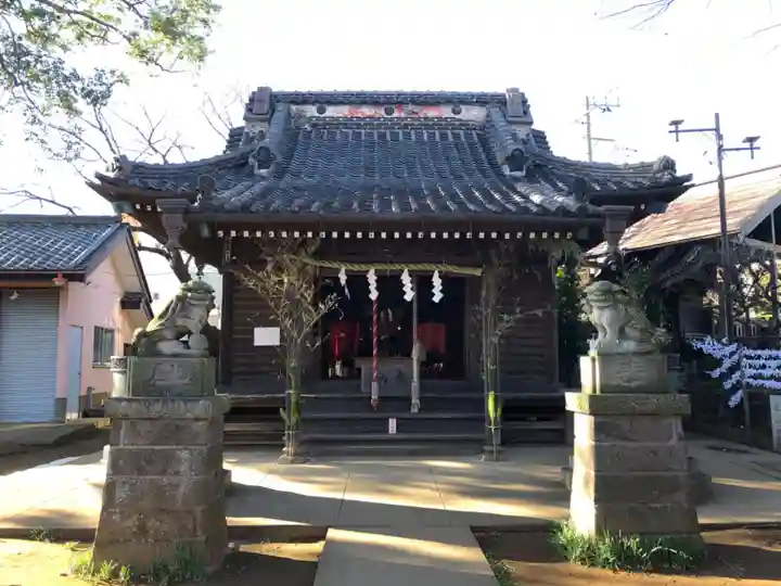 矢切神社の本殿・本堂