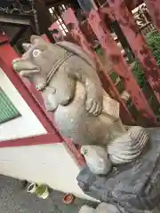 柳森神社の狛犬