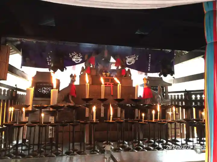 伏見稲荷大社の本殿・本堂