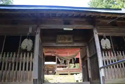 田村神社の山門・神門