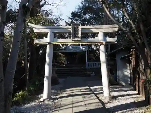 浅間神社の鳥居