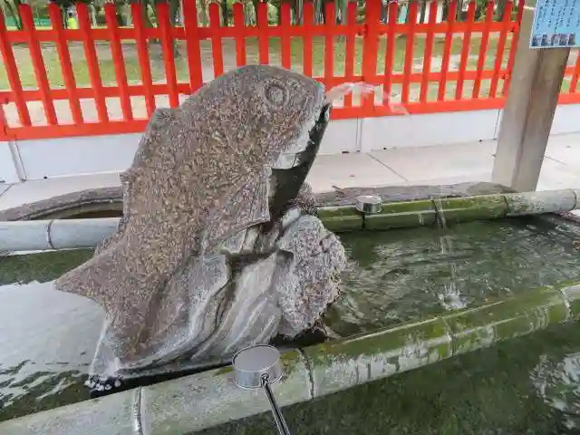 十日恵比須神社の手水舎