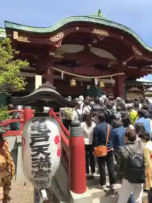 亀戸天神社の本殿・本堂