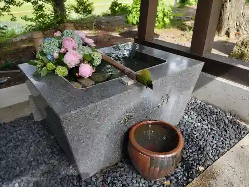 高司神社〜むすびの神の鎮まる社〜の手水