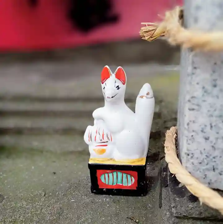 阿邪訶根神社の狛犬