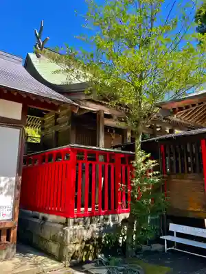白川吉見神社の本殿・本堂