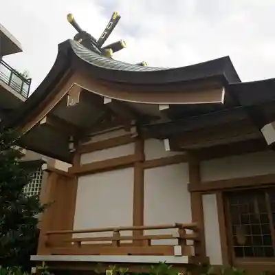 穏田神社の本殿・本堂