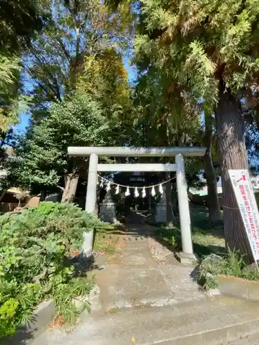 神明社の鳥居