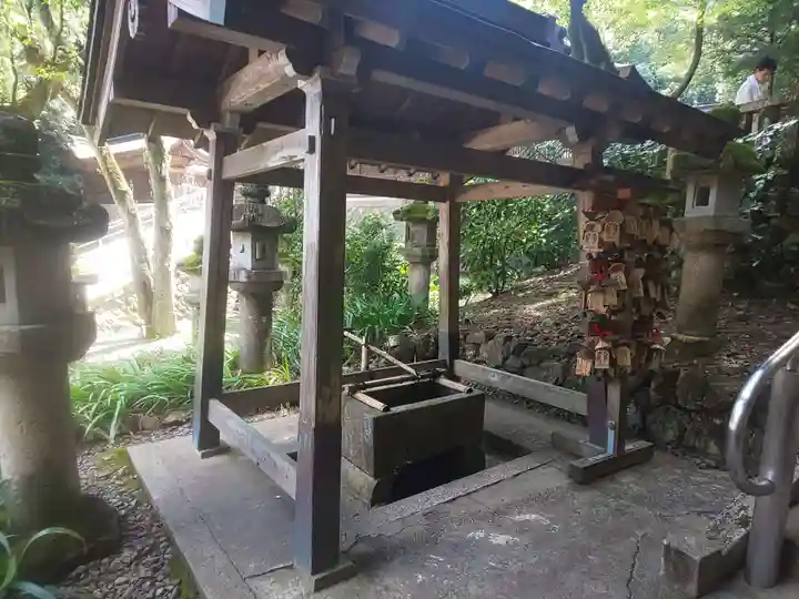 伊奈波神社の手水舎