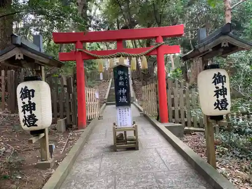 伊古奈比咩命神社の鳥居