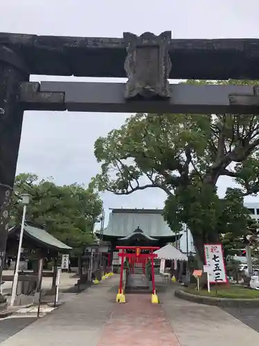 龍造寺八幡宮の鳥居