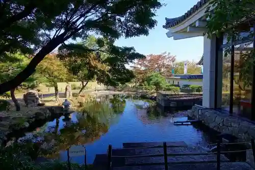 勝龍寺の庭園