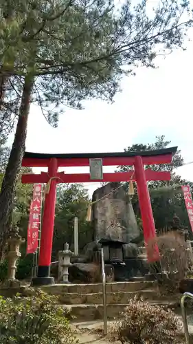 龍泉寺の鳥居