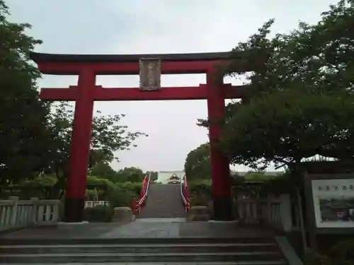 亀戸天神社の鳥居