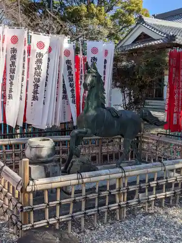龍泉寺の狛犬