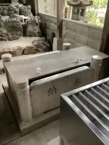 山神社・お福稲荷社・白龍大神の手水舎