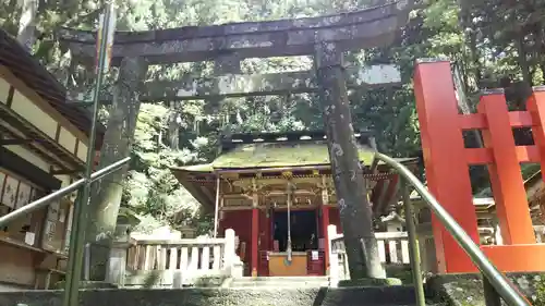 鳳来山東照宮の鳥居