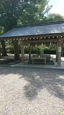 安房神社の手水舎