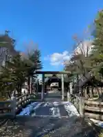 上川神社頓宮の鳥居