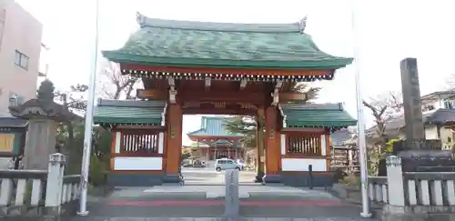 信立寺の山門・神門