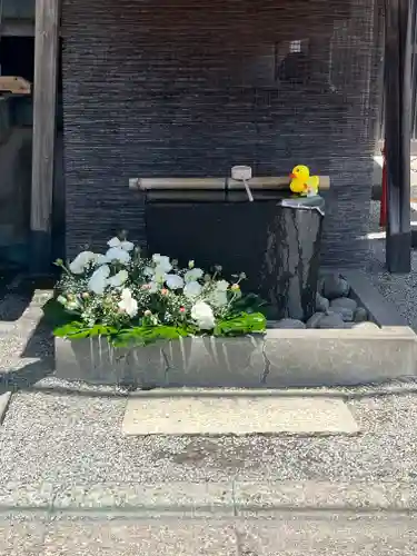 上尾御嶽神社の手水