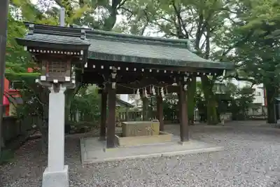 溝旗神社（肇國神社）の手水舎