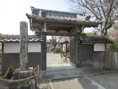 石薬師寺の山門・神門