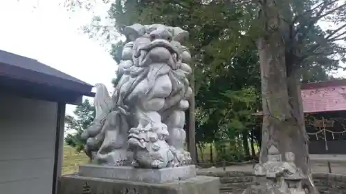 白鬚神社の狛犬