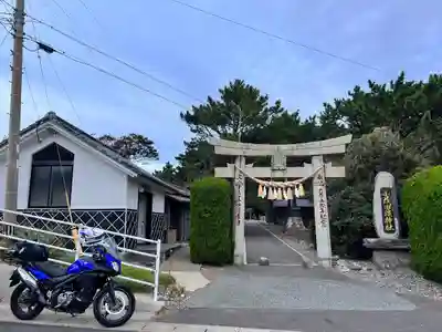 小茂田浜神社の鳥居