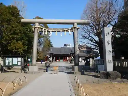 浅草神社の鳥居