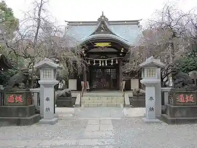 牛天神北野神社の本殿・本堂