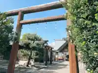 七重浜海津見神社の鳥居