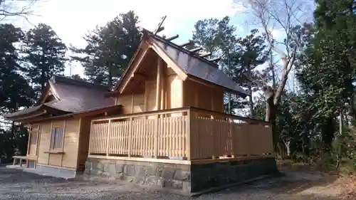 阿久津「田村神社」（郡山市阿久津町）旧社名：伊豆箱根三嶋三社の本殿