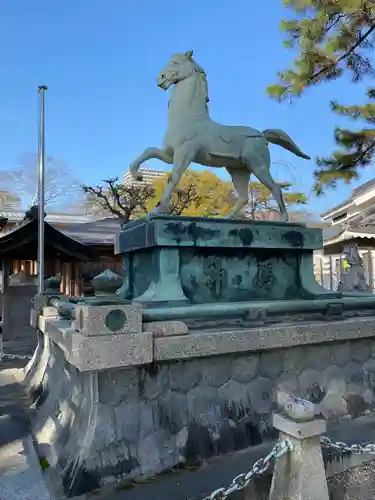 龍城神社の狛犬