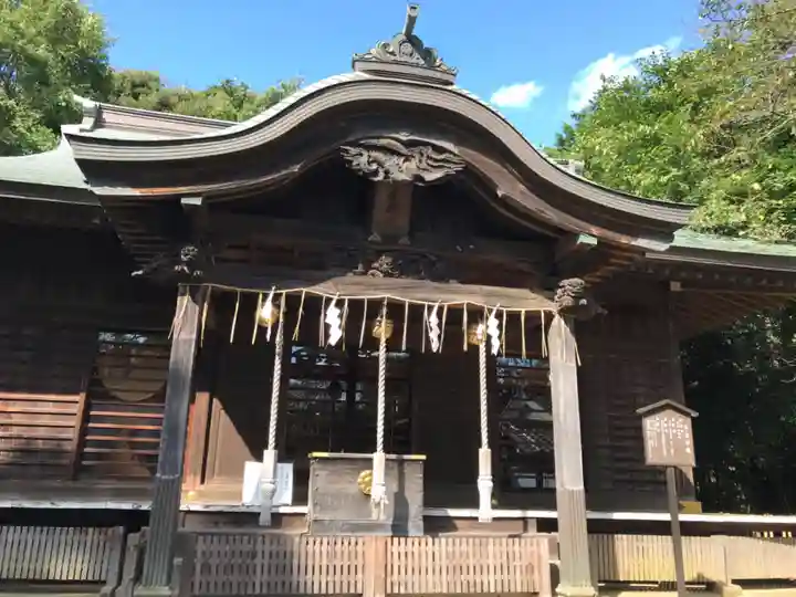 畑子安神社の本殿・本堂