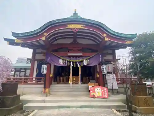 千住神社の本殿・本堂