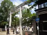 石切劔箭神社の鳥居