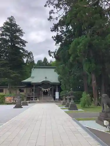 大館神明社の本殿