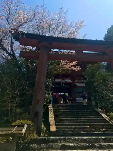 吉野水分神社の鳥居