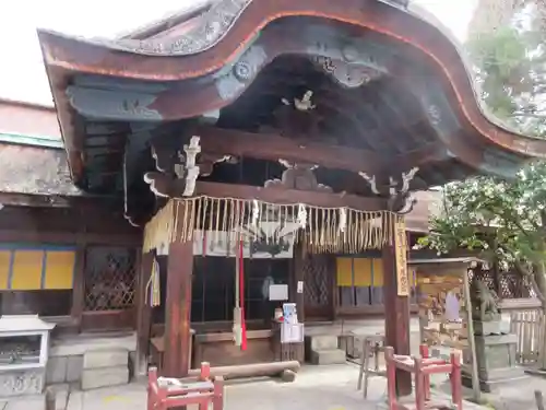 下御霊神社の本殿・本堂