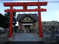 新川皇大神社の鳥居